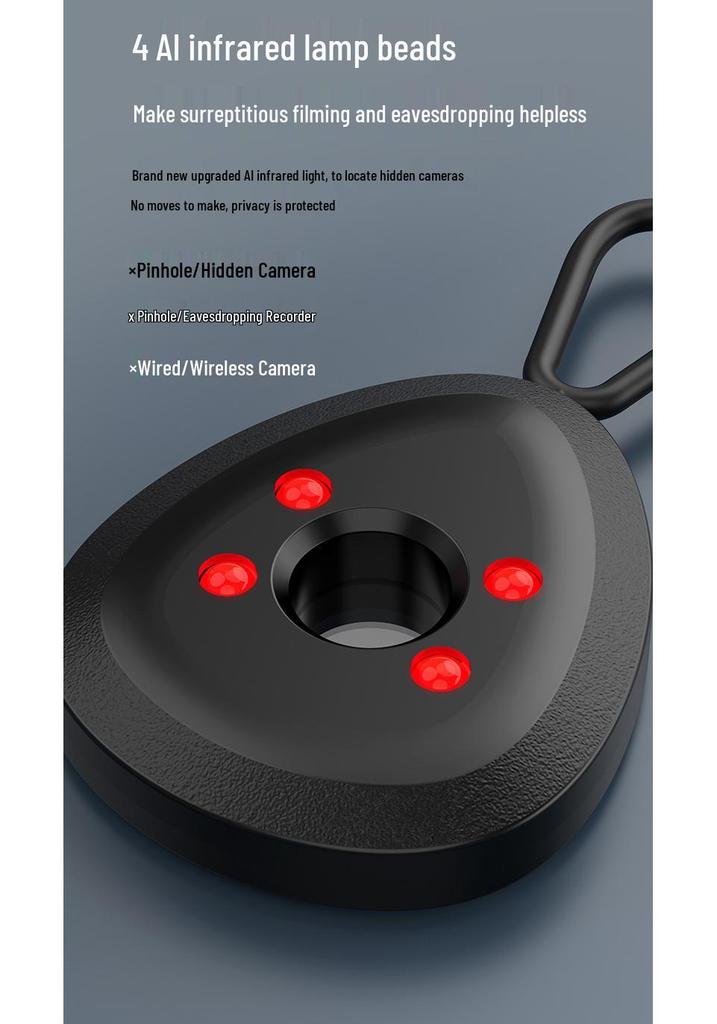 Infrared Anti-Peeping Smart Camera Detector for Surveillance-Free Hotels