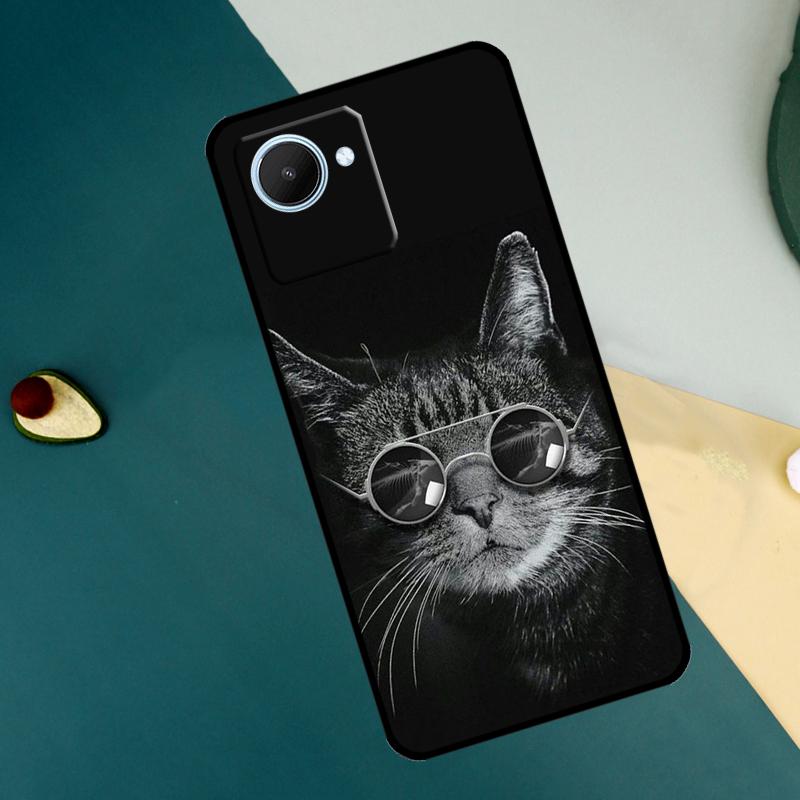 Kitted Cats Cute For Realme C55 C71 C75 C67 C63 C51 C61 C53 C35 C65 11 12 13 14 15 Pro Plus GT6 GT7 Pro Case
