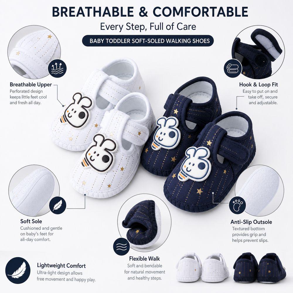 Soft Sole Infant Walker Shoes Cartoon Animals Baby Shoes Cute Toddler Shoes Newborn