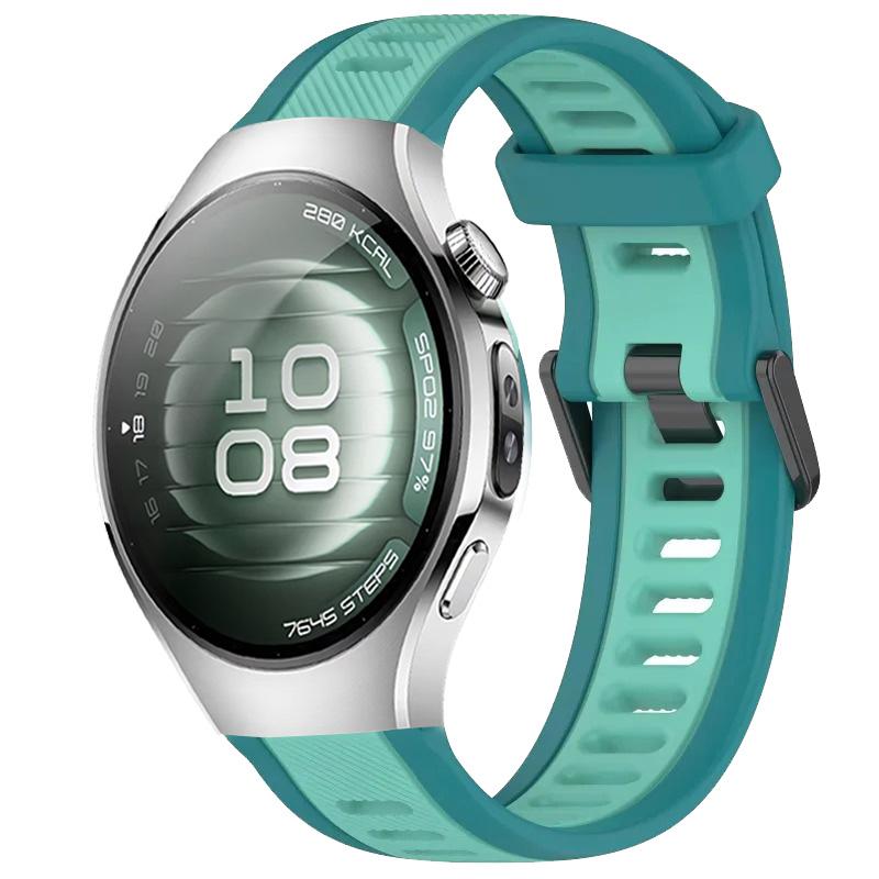 18/20/22mm silicone strap For Huawei watch 5 46mm/Garmin Forerunner 570 970 265 55 165 965 Bracelet Band For Huawei watch 5 42mm