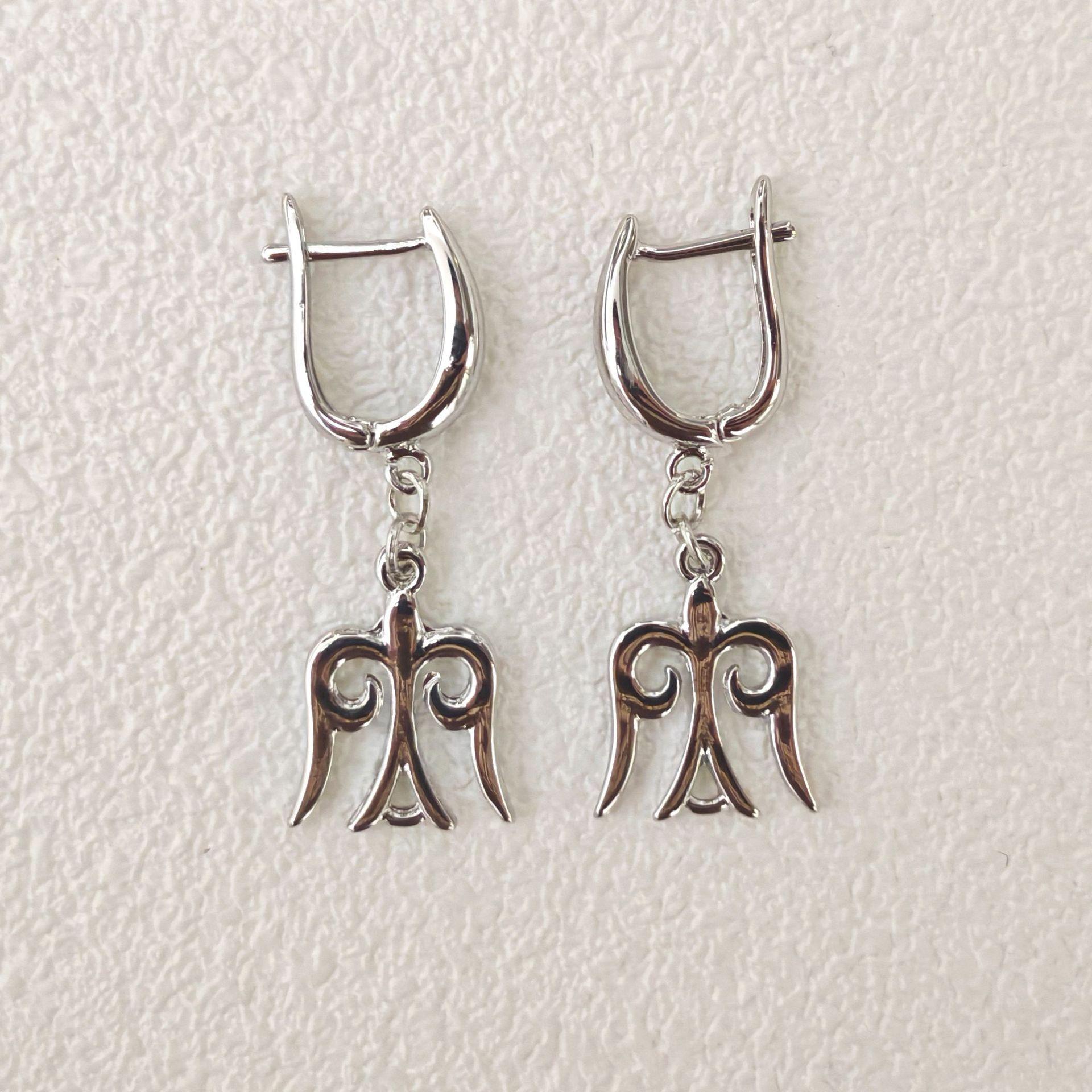 

Этнические Ретро Персонализированные Серьги, Нишевая Кочевая Этническая Подвеска, Универсальные Серьги