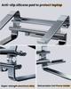Eary Aluminum Laptop Stand for Desk With Height Adjustable Riser Ergonomic Universal For Notebook Macbook Lenovo Computer Holder