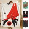 Game MMass EEffect Throw Soft Flannel Blanket for Bed Bedroom Sofa Picnic Throw Skinfriendly Breathable Gift Cover