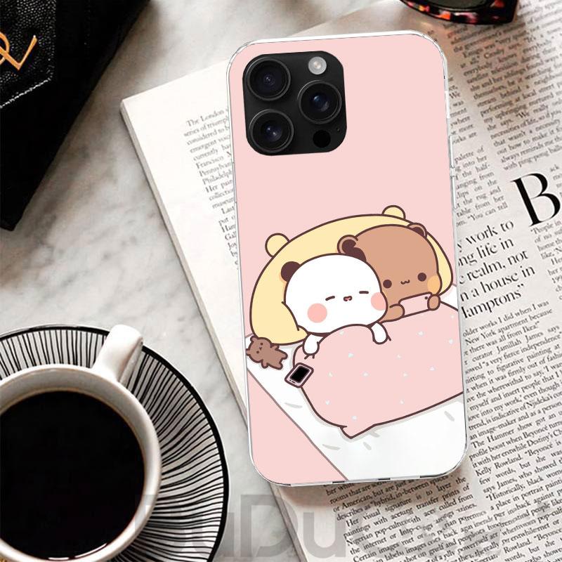 Bubu Dudu Cartoon Cute Cover For iPhone 17 Air 16 16E 15 Pro Max 14 Plus 13 Mini Phone Case 12 11 7 8 SE Customized Print Shell