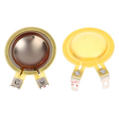 1Pcs For Home Theater Mixer Console Treble Horn Audio Tweeter Speaker Voice Coil 25.4Mm Titanium And Resin Diaphragm Repair Kit