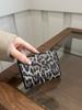 1pc Women's Crocodile Pattern PU Leather Bifold Wallet, Fashion Compact Small Wallet, Vintage Envelope Purse for Daily Use