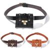 1PC Fashion Crocodile Print Mini Waist Bag Women Small Crossbody Girdle Bag Portable Coin Purse Girl Wallet Clothing Accessories