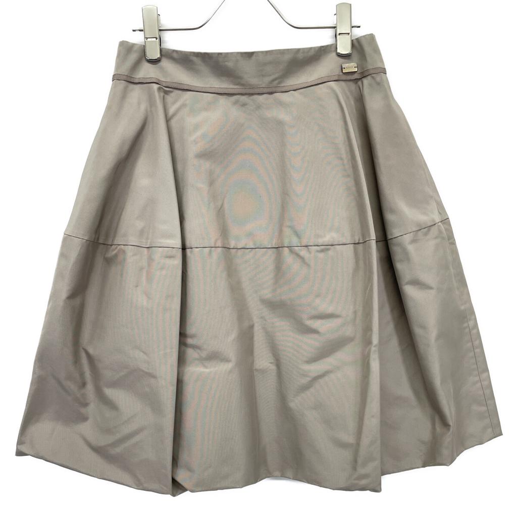 FOXEY 33308 Beige Silk Balloon Skirt Skirt 40 beigeUsed