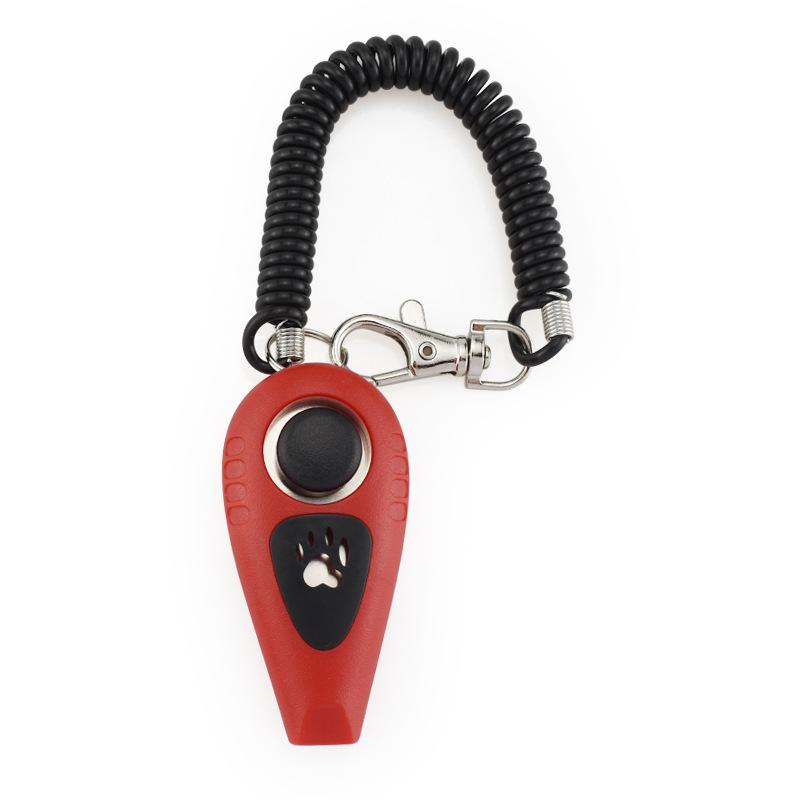 Multifunction Whistle Clicker Pet Dog Cat Keyring Sound Pet Training Clickers Supplies