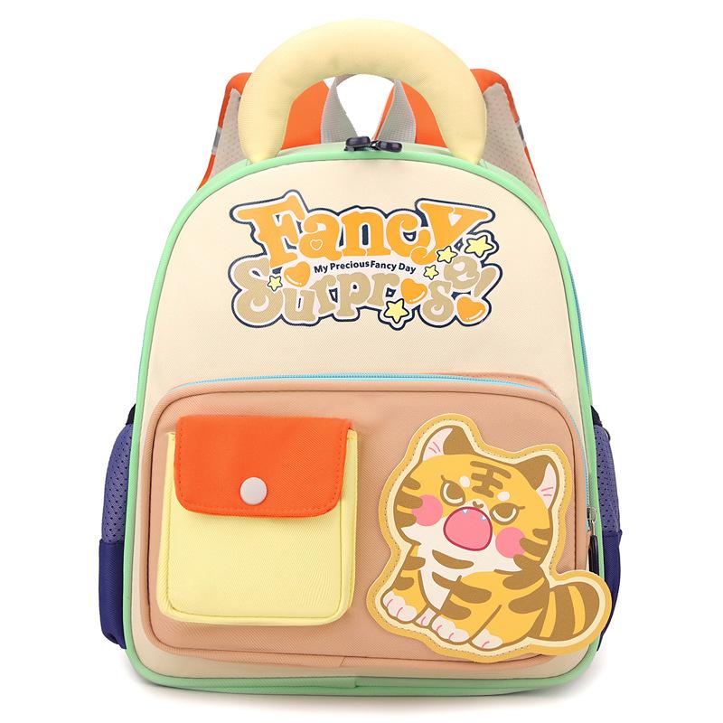 Kindergarten Schoolbag  Female Cartoon Unicorn Backpack  Simple and Lightweight Large Class Children's Backpack