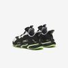 Anta Kids Synthetic Leather Trendy Versatile Lightweight Shock Absorbing Low Top Running Shoes Kids sneaker Black White Green A12439919N-1