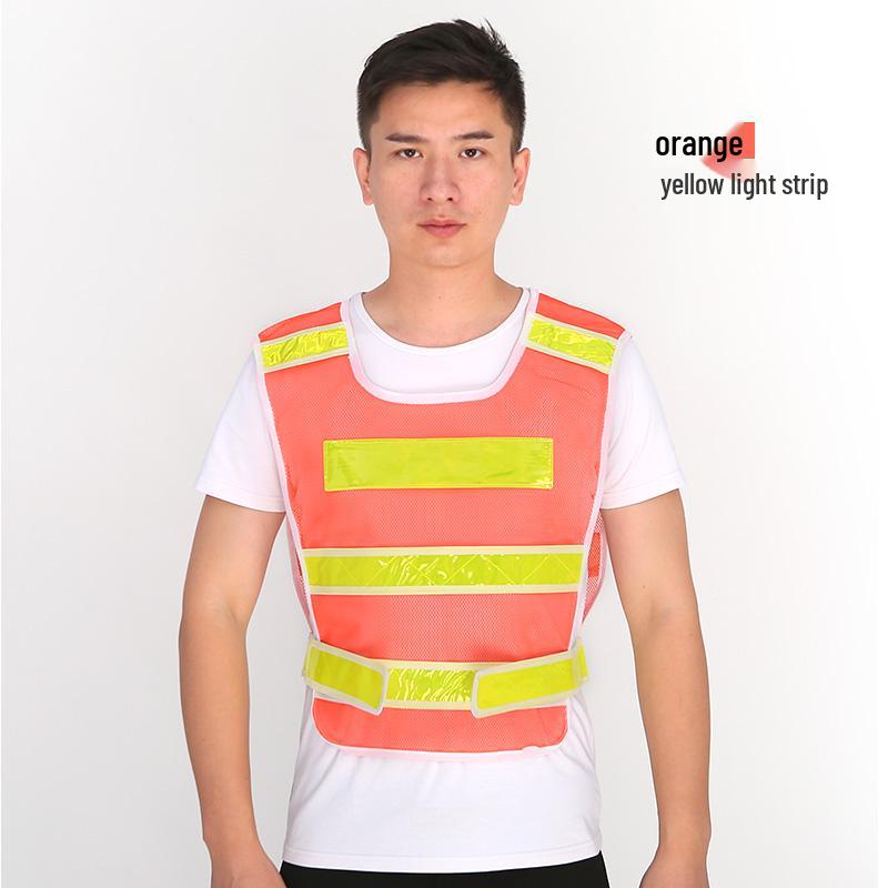 Reflective Safety Vest for Construction and Night Riding