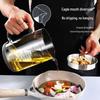 Large Capacity High Borosilicate Glass Oil Pot with Filter Screen - Ideal for Frying and Filtering Chinese Medicine and Soy Milk