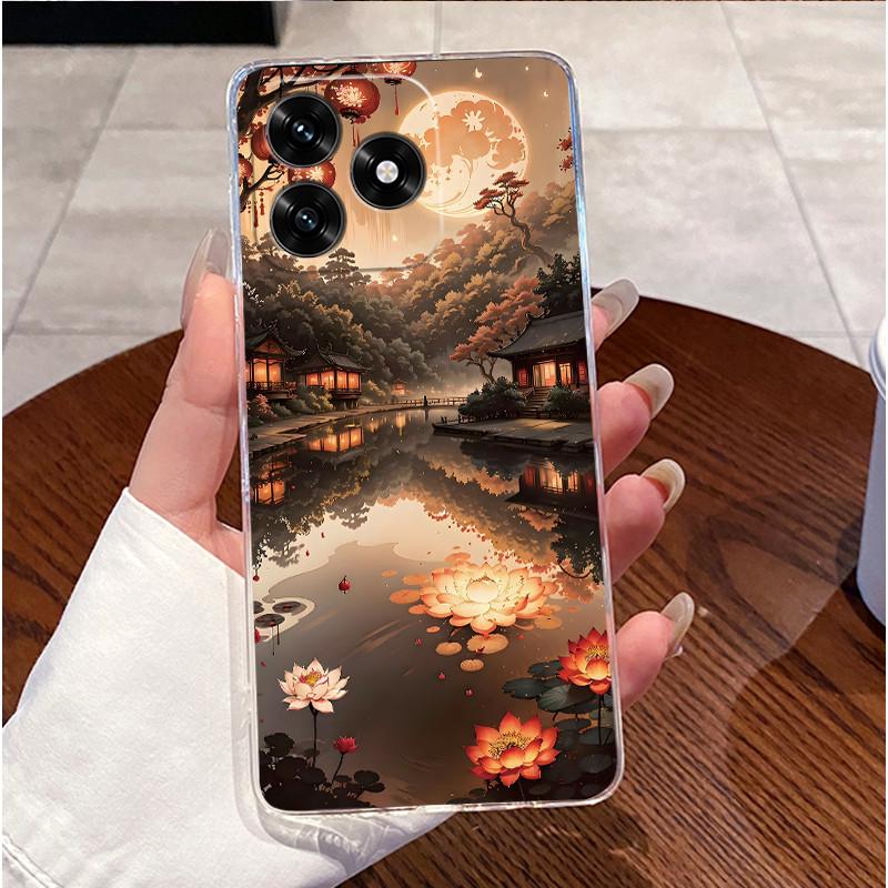 For Honor X5c Plus Casing Clear Luxury Cute Love Rabbit Funny Cool TPU Soft Silicone Phone Case HonorX5c X 5C Plus 4G Back Cover