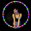 LED Colorful Fitness Circle Sport Hoop Loose Weight Home Indoor Removable Multi-Color Sports Hoop Gym Fitness Equipments