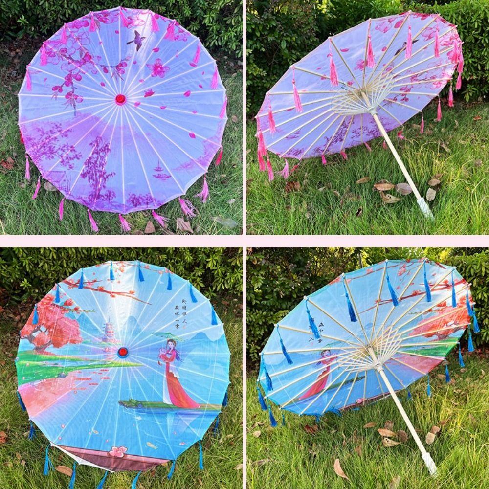 56cm Prop deštník pro tanec Čínský starožitný styl Klasický japonský styl Deštník pro taneční vystoupení