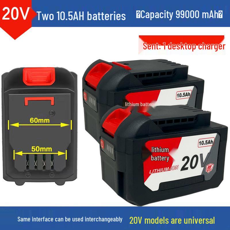 Dongcheng Model Universal Lithium Battery for Angle Grinders, Electric Saws, and Wrenches - Large Capacity
