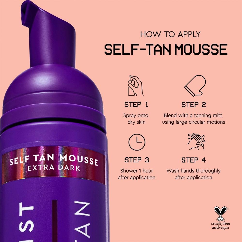 Tanologist Express Tan 1 Hour Self Tan Extra Dark Mousse 6.7 Oz