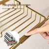 Stainless Steel Non-Slip Marble Bathtub Organizer Rack with Telescopic Shelf for Bathroom Use
