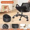 No-Install Chair Leg Covers: Anti-Slip Wheel Protectors & Foot Pads for Office and Gaming Chairs