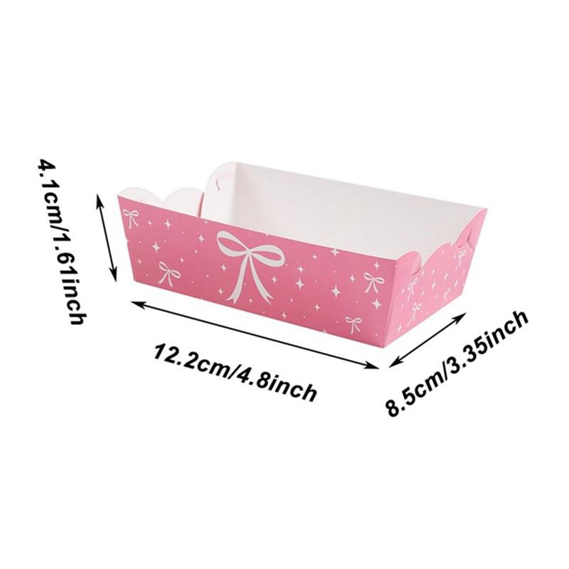 Schleifen Partydekorationen Snackbox Popcornboxen Pommes-frites-Boxen Für Kinder Geburtstagsparty Jungen Mädchen Partyzubehör Gastgeschenke