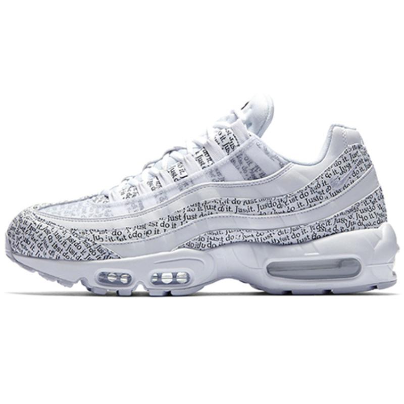 

Nike Кроссовки Air Max 95 Just Do It Бело-серые Повседневная обувь AV6246-100 38.5
