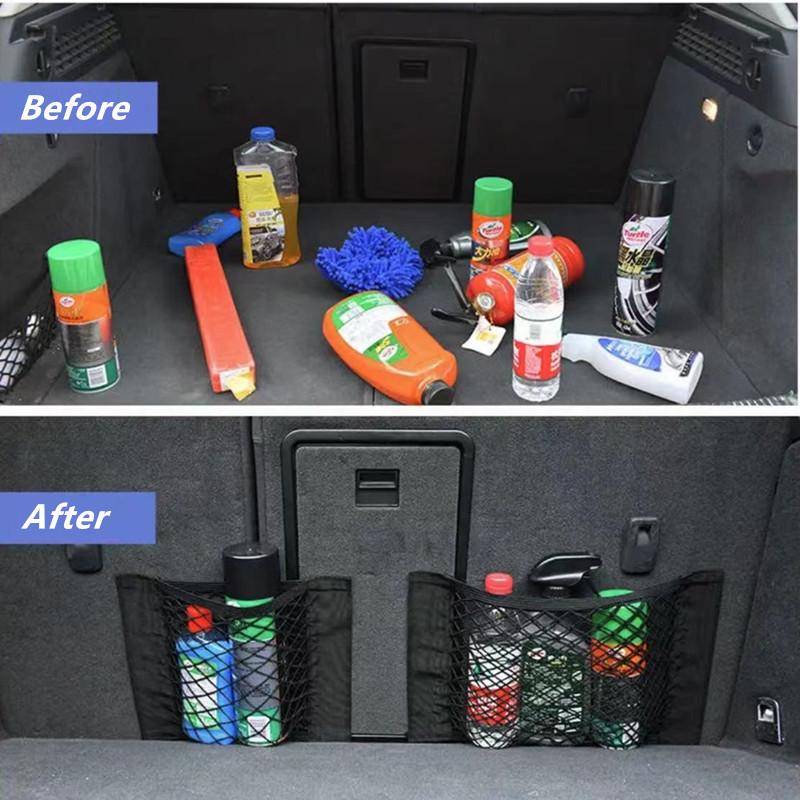 Car Trunk Box Storage Bag Net Sticker For Toyota Accessories Corolla Avensis Yaris Rav4 Auris Hilux Prius Prado Camry Celica