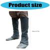 Medieval Gaiters Knight Warriour Boots Cover Renaissances Cosplay Accessories Sterevunk Shoe Cover Adjustable