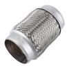 Auto Stainless Steel Exhaust Flexible Pipe Repairing Replacement Tube 150x76mm6x3in