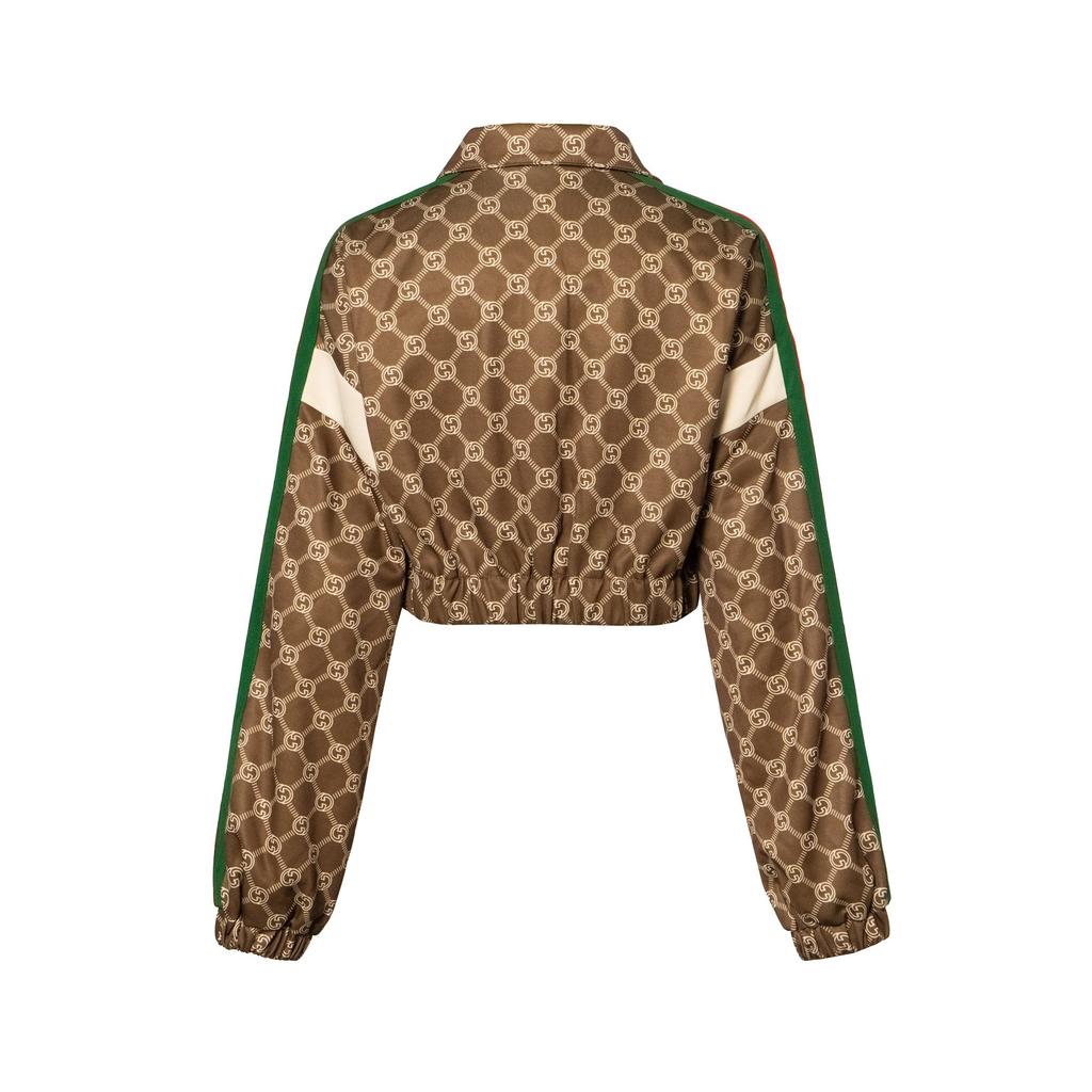 Gucci Cappotto Corto Donna Kaki 671495-XJD1G-3357