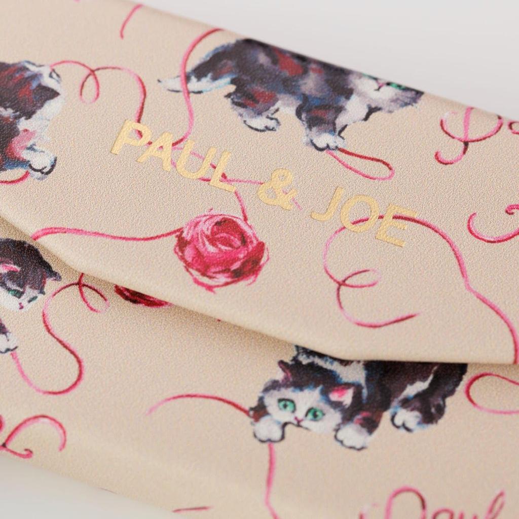 Estojo Fino para Óculos Marks PAJ-GS16-BE, Paul & Joe Gatos com Lã