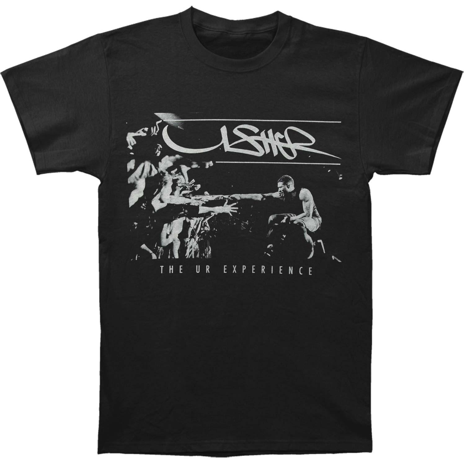 Men s Usher UR Experience North America T-shirt XX-Large Black S
