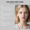 HOYGI Collagen Moisturizing Facial Mask for Daily Skin Hydration and Elasticity