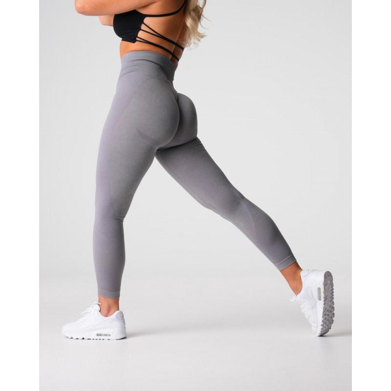 High-Waisted Seamless 9/10 Length Yoga Leggings Women Quick-Dry Nylon Spandex Compression Fitness Pants