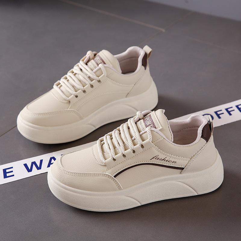 

Маленькие белые туфли женские 2025 осень новые студенческие корейская версия ins трендовые универсальные туфли на платформе одинарные туфли весна и осень повседневная обувь SH506 40 хаки