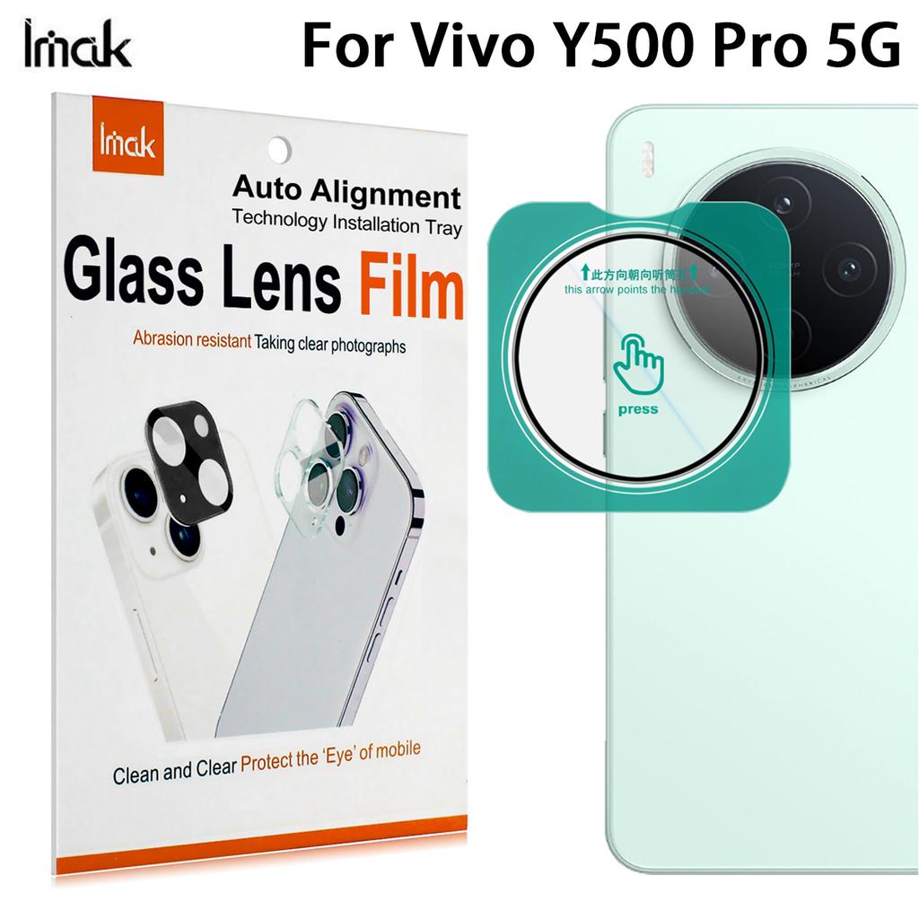 Für Vivo Y500 Pro 5G Glas IMAK High Definition Glaslinsenfolie Selbstpositionierende Version