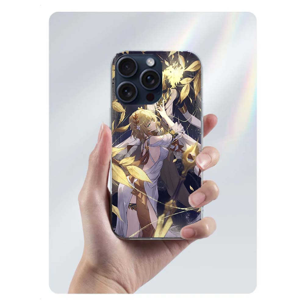 

Star Rail Aglaea Clear Phone Case For Iphone 17 Air 16 Pro Max 15 Pro 14 Plus 17E 16E 11 13 12 Mini Cover Cases Fundas Cell TPU iPhone 11