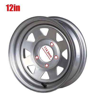 12''x4J/13''x4.5J/14''x5.5J Aluminium Anhängerfelge 5 -114.3 PKW Lochkreis Tragfähigkeit Wohnwagen Boot Wohnmobil Teile Zubehör