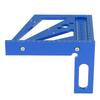 Woodworking Ruler Multifunctional Angle Msuring Ruler Aluminum Alloy   Tool for Scribing and Marking