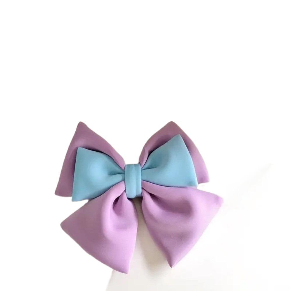 Cute Electric Bicycle Bowknot Universal Helmet Butterfly Knot Motorcycle Helmet Decor  Cycling