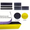 7Pcs DIY Set Foam Flexible PU Sanding Block Hook And Loop Hand Polish Block Disc Hand Sanding Pad For Car Polishing Tool