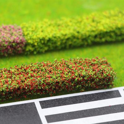 3Pcs/Set Dollhouse Miniature Accessories Simulation Mini Shrub Strips Model Toys