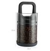 Clear Coffee Beans Sealed Jar High Borosilicate Glass Vented and Vacuum Sealed Beans Fresh Keeping Tank Moisture Proof Storage