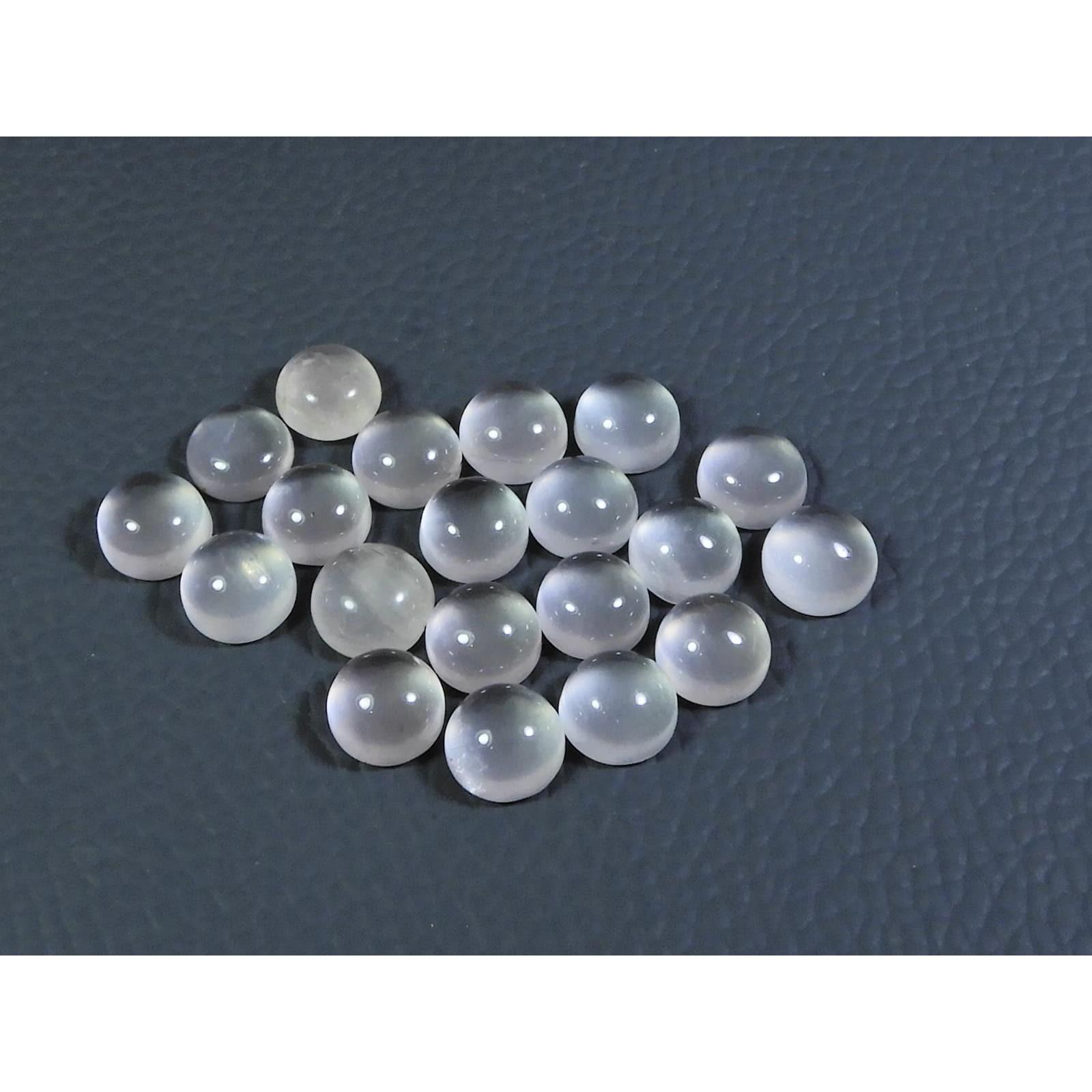 

8 мм Натуральный Розовый Кварц Круглый Кабошон Свободный Драгоценный Камень Лот 21 шт 48 Карат. А-341