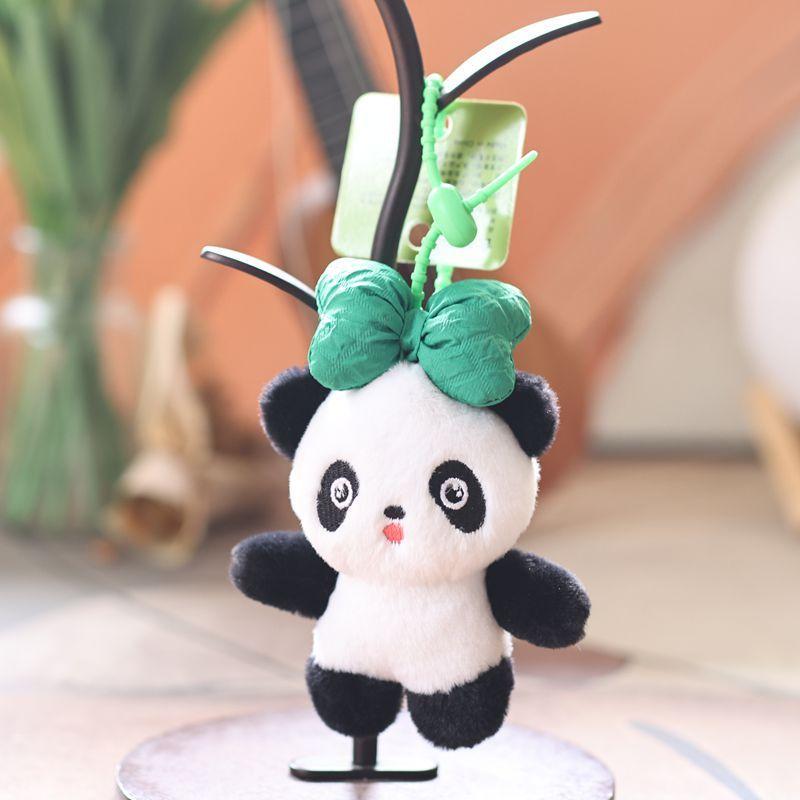 

Plush Panda Keychain With Soft Short Plush For Kids And Teens Collectible Toy Style G