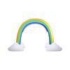 Inflatable Rainbow Arch Sprinkler for Kids - Outdoor Water Play Toy and Lawn Game 