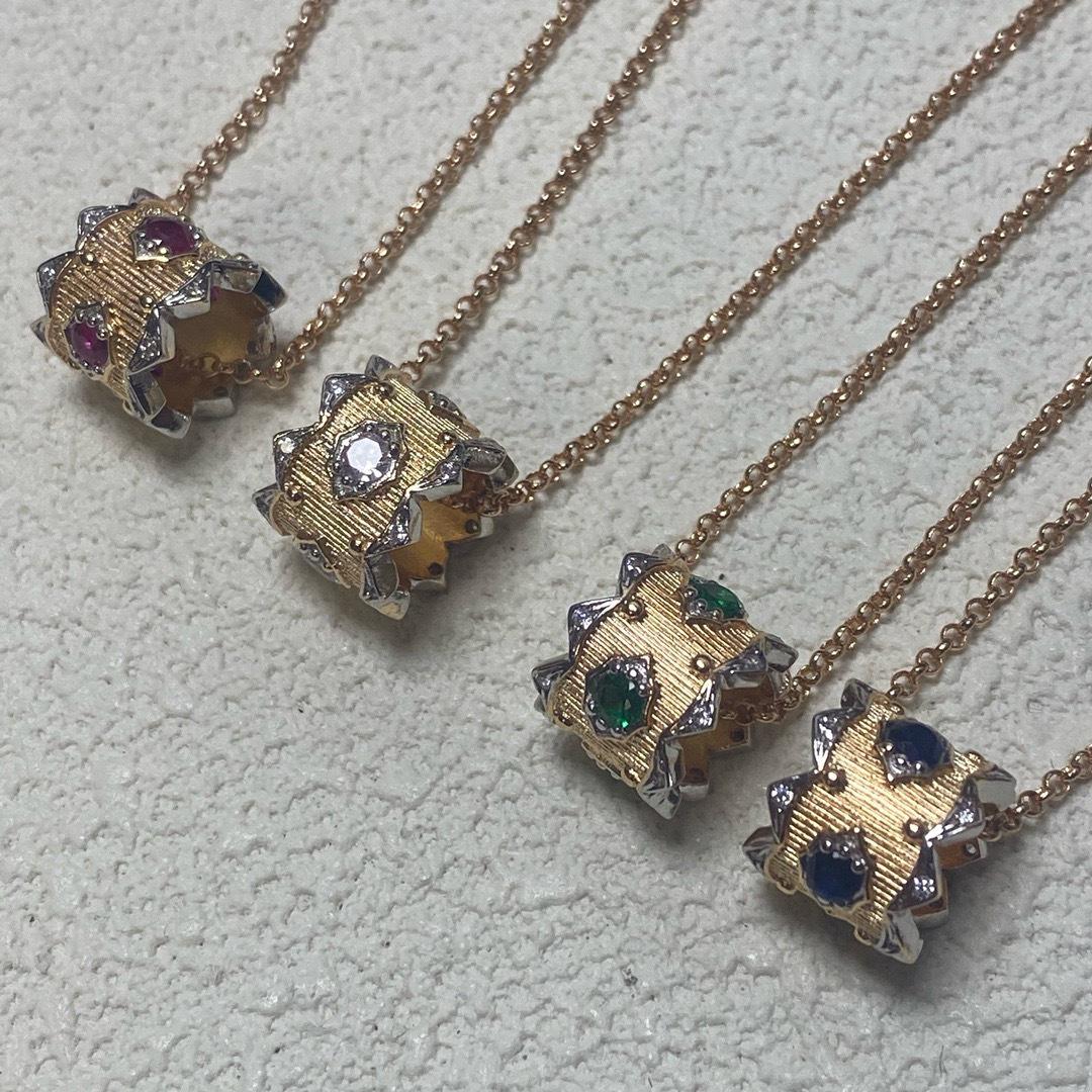 

2025 Italian-Crafted Retro Clavicle Necklace in New Chinese Court Style