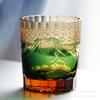 Japanese Handmade Crystal Whisky Glass, Light Luxury Retro Foreign Wine Glass
