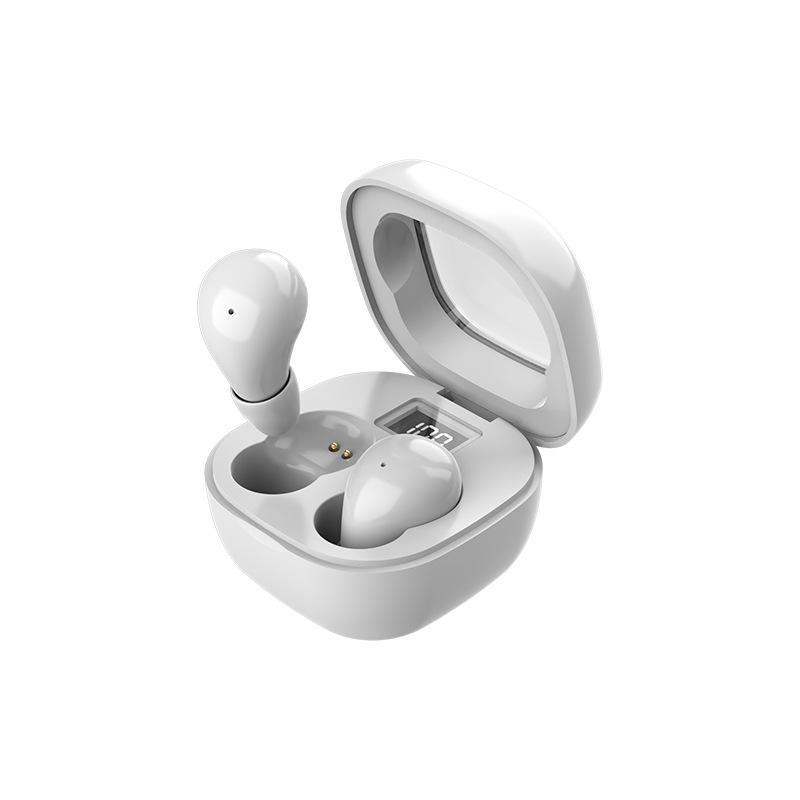 QUEED Private Model Mini Wireless in-ear Bluetooth Headphones, Dual-ear Ultra-long Battery Life, Noise-cancelling Sleep