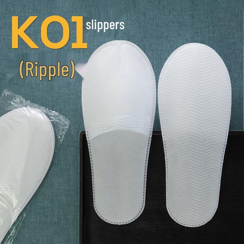 Disposable Non-Slip Slippers for Hotels, Homestays, and Spas